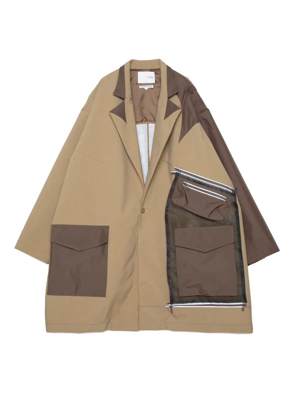 Пальто с карманами Yoshiokubo, нейтральный
Пальто с карманами Yoshiokubo, нейтральный