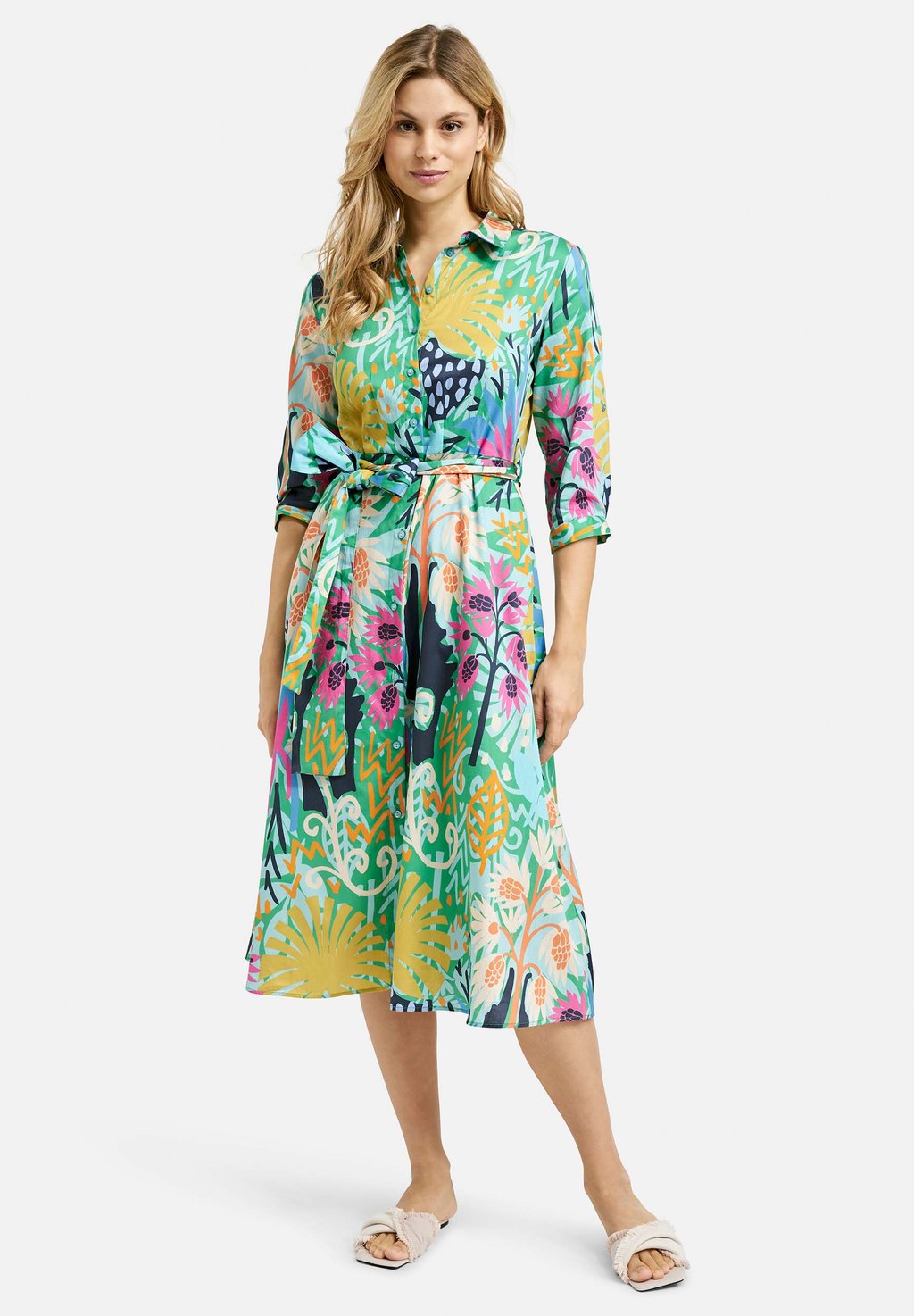 Платье-рубашка GEMUSTERTES MIT 3/4-ÄRMELN MILANO ITALY, светло-розовый
Платье-рубашка GEMUSTERTES MIT 3/4-ÄRMELN MILANO ITALY, светло-розовый