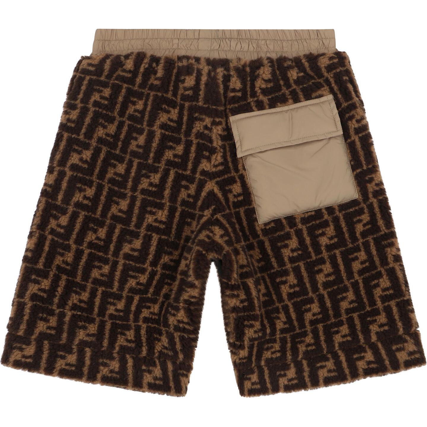 Детская футболка FENDI, коричневая
Детская футболка FENDI, коричневая