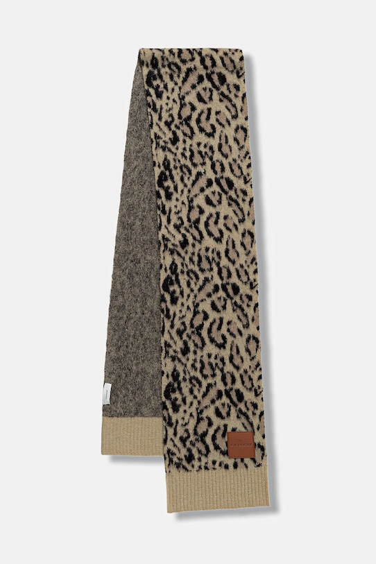 Шарф с шерстью Coach, коричневый
Шарф с шерстью Coach, коричневый