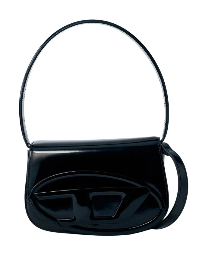 Кожаная сумка с логотипом. Diesel, черный
Кожаная сумка с логотипом. Diesel, черный