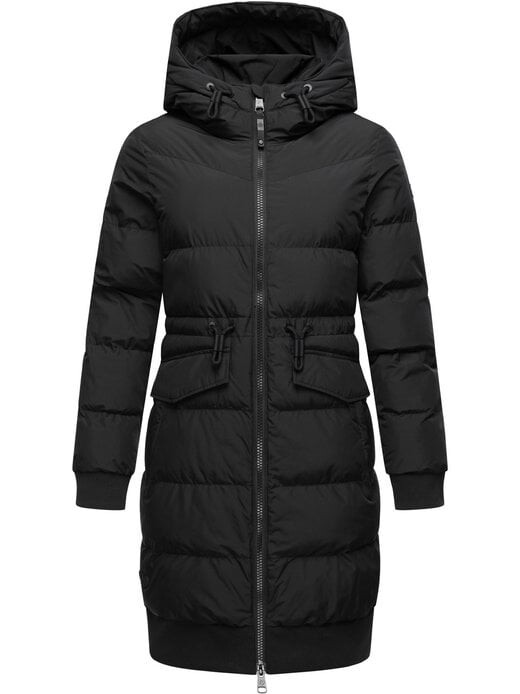 Стеганое пальто бриош Ragwear, черный 
Стеганое пальто бриош Ragwear, черный