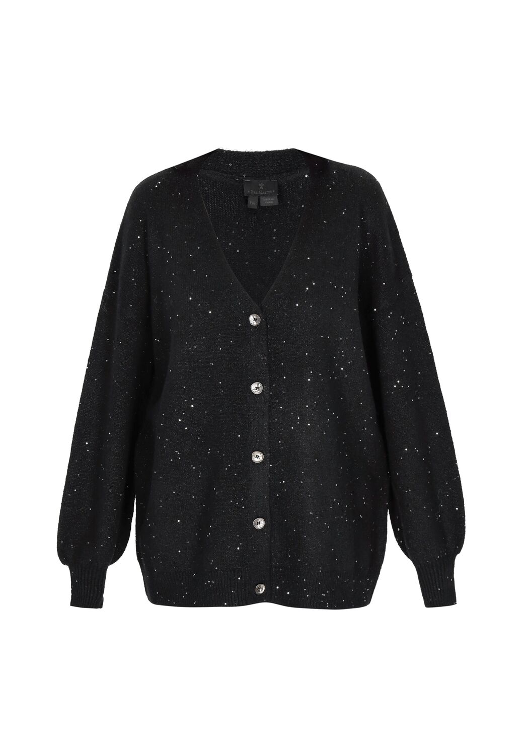 DreiMaster Klassik Вязаный кардиган в черном цвете
DreiMaster Klassik Вязаный кардиган в черном цвете