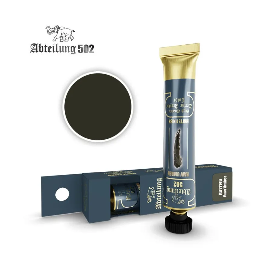 Матовый финиш — необработанная умбра, Abteilung 502 - Acrylics
Матовый финиш — необработанная умбра, Abteilung 502 - Acrylics