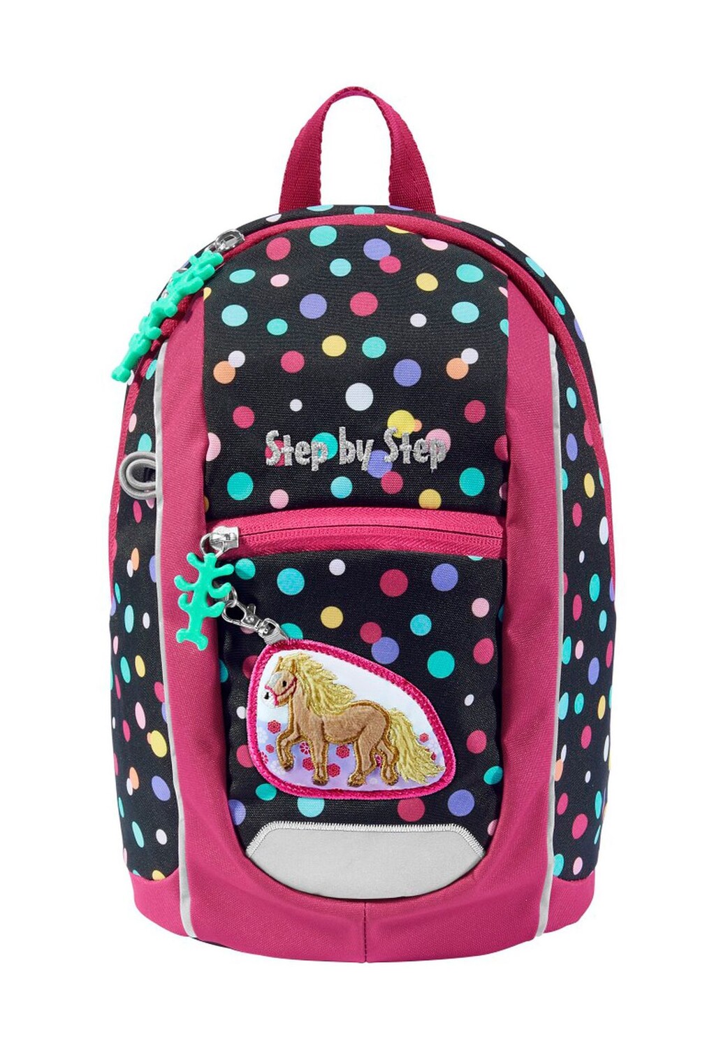 Рюкзак детский садовый на двусторонней молнии, прицеп, 6 литров, детский Step by Step, цвет Pony Lotta
Рюкзак детский садовый на двусторонней молнии, прицеп, 6 литров, детский Step by Step, цвет Pony Lotta