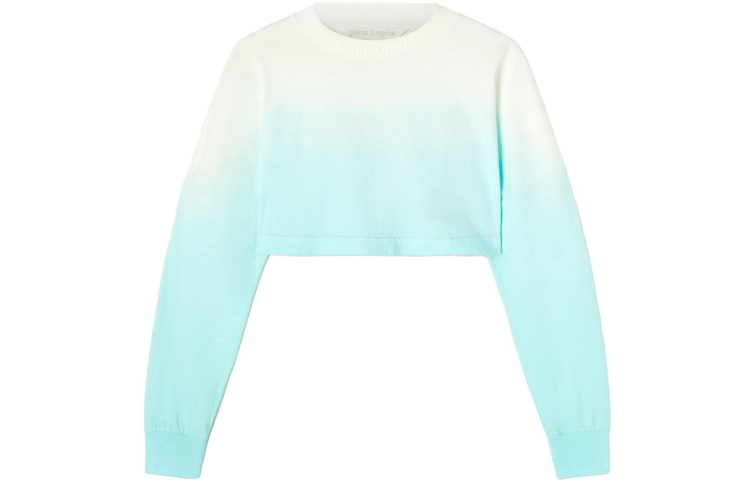 Укороченный топ женский светло-голубой Palm Angels
Укороченный топ женский светло-голубой Palm Angels