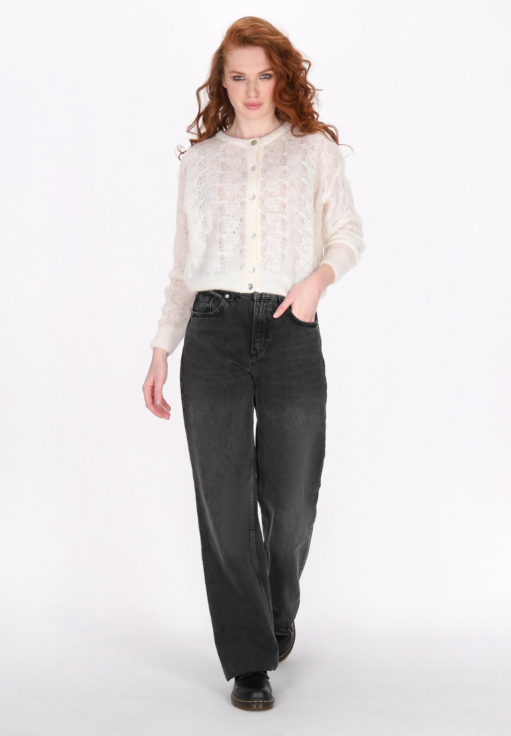 Кардиган DreiMaster, молочный
Кардиган DreiMaster, молочный