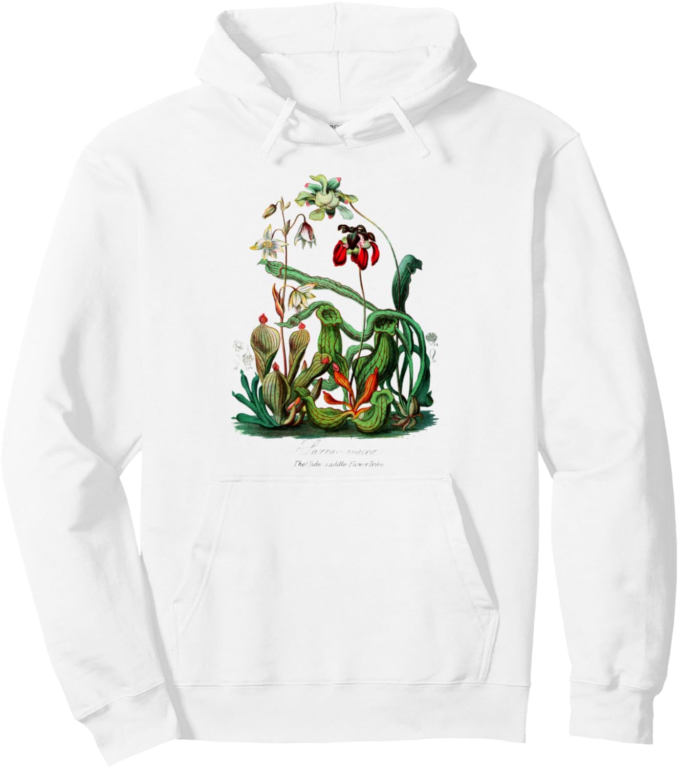 Футболка с изображением хищного растения, винтажная, Sarakenia Botanical Shirt Hoodie, серая Carnivorous Plants
Футболка с изображением хищного растения, винтажная, Sarakenia Botanical Shirt Hoodie, серая Carnivorous Plants