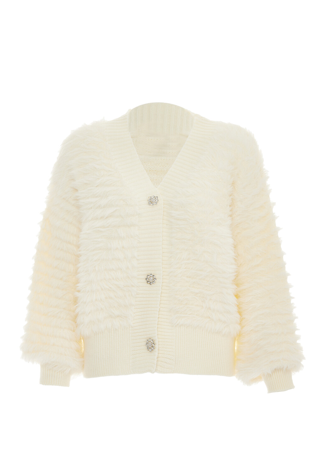 Толстовка faina Strickjacke, белый
Толстовка faina Strickjacke, белый