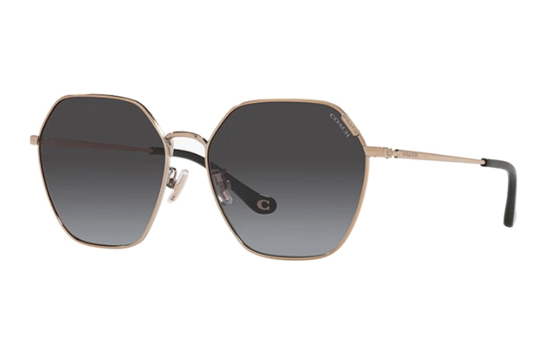 COACH Женские солнцезащитные очки асимметричной формы золотистого цвета, Gold
COACH Женские солнцезащитные очки асимметричной формы золотистого цвета, Gold