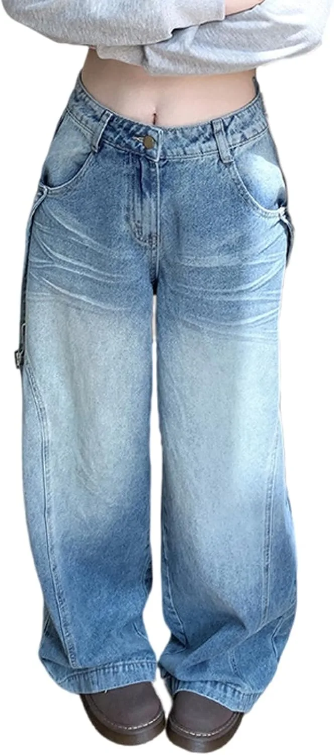 Женские готические джинсы Vintage Wash с высокой талией Ethbox
Женские готические джинсы Vintage Wash с высокой талией Ethbox