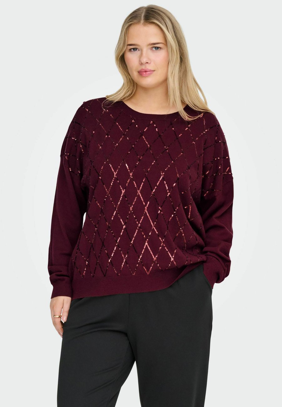Джемпер ONLY Carmakoma Jumper, Zinfandel/Bordeaux
Джемпер ONLY Carmakoma Jumper, Zinfandel/Bordeaux