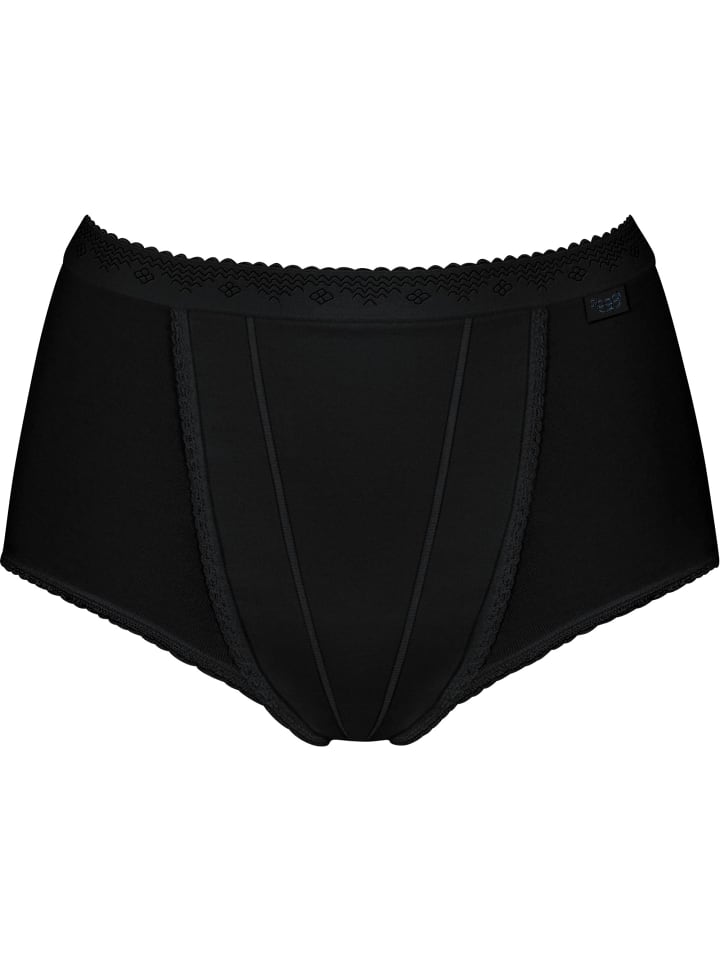 Sloggi Хлопковые корректирующие трусы-макси черного цвета
Sloggi Хлопковые корректирующие трусы-макси черного цвета