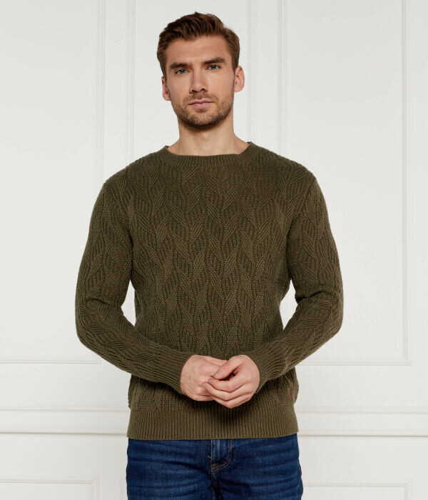 Свитер мужской Guess Jeans вязаный, зеленый
Свитер мужской Guess Jeans вязаный, зеленый