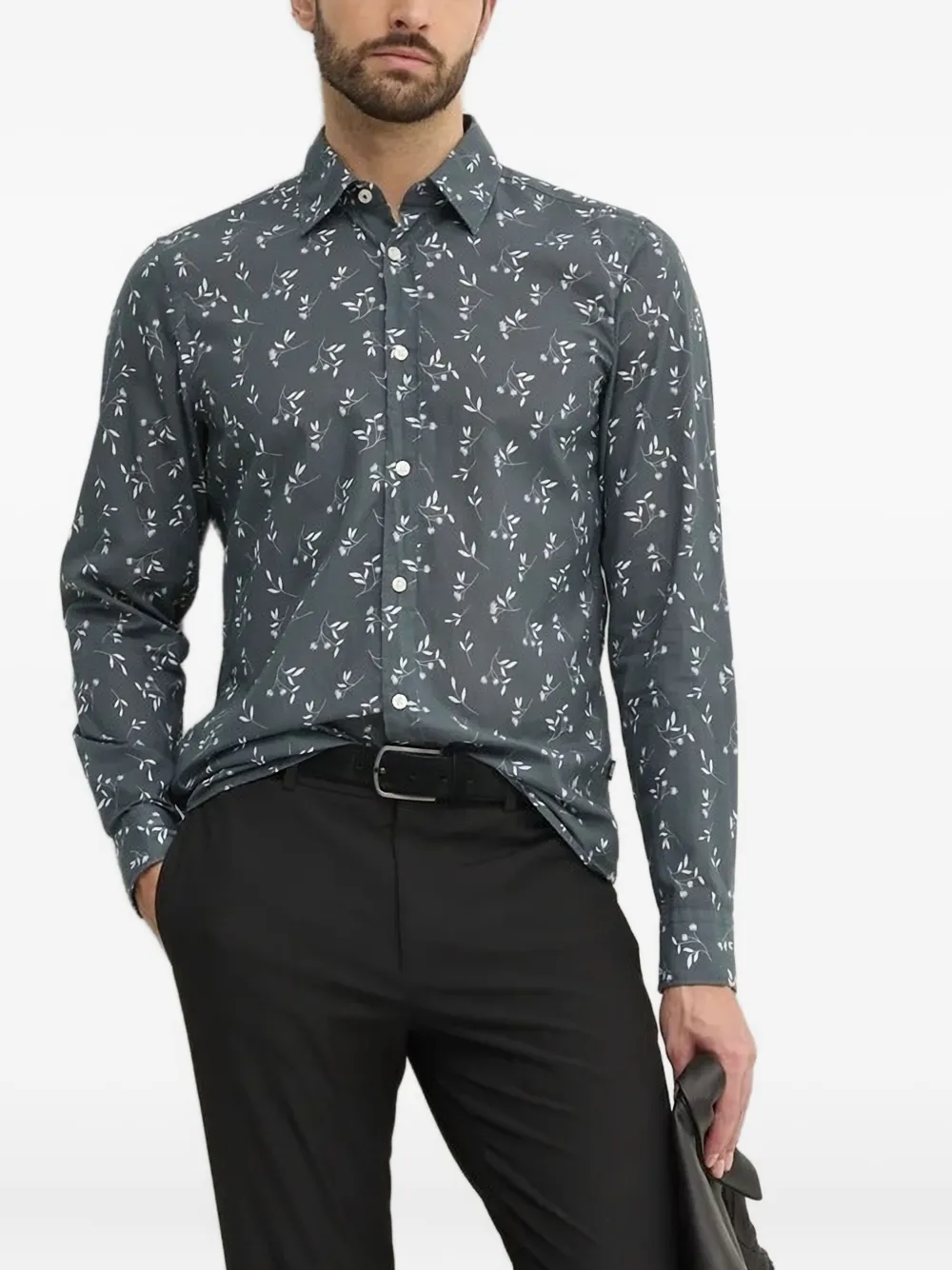 Рубашка с цветочным принтом Joop!, синий
Рубашка с цветочным принтом Joop!, синий