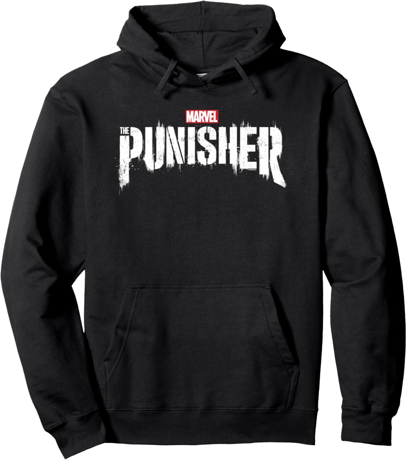 Худи Marvel The Punisher с белым логотипом, черная
Худи Marvel The Punisher с белым логотипом, черная