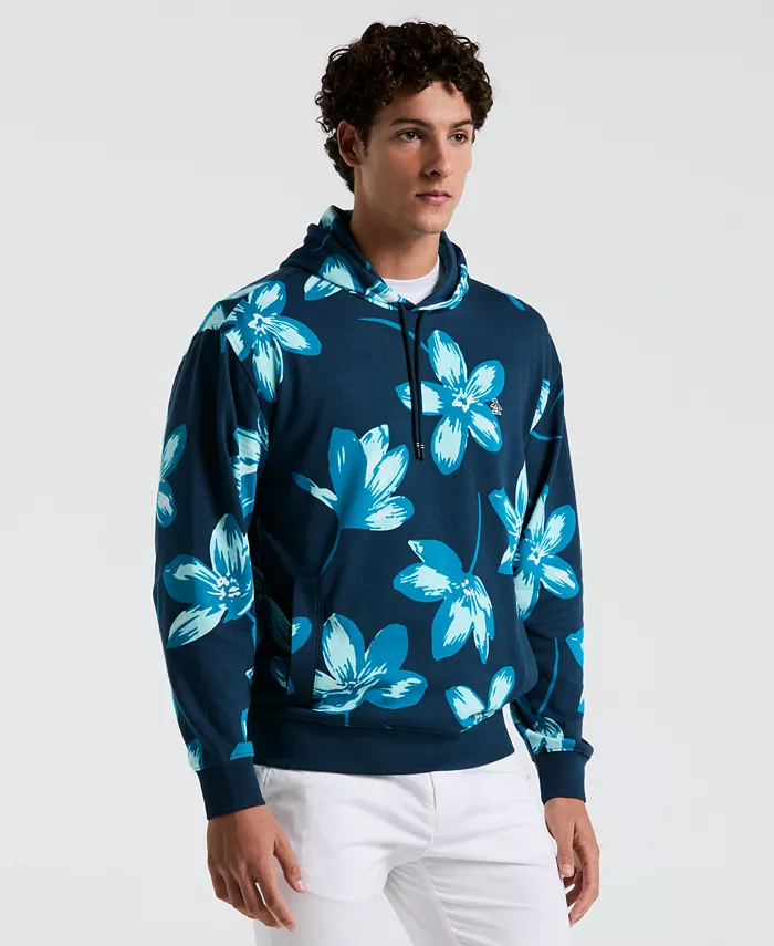 Мужская худи с цветочным принтом Slim Fit из френч терика Original Penguin, синий
Мужская худи с цветочным принтом Slim Fit из френч терика Original Penguin, синий