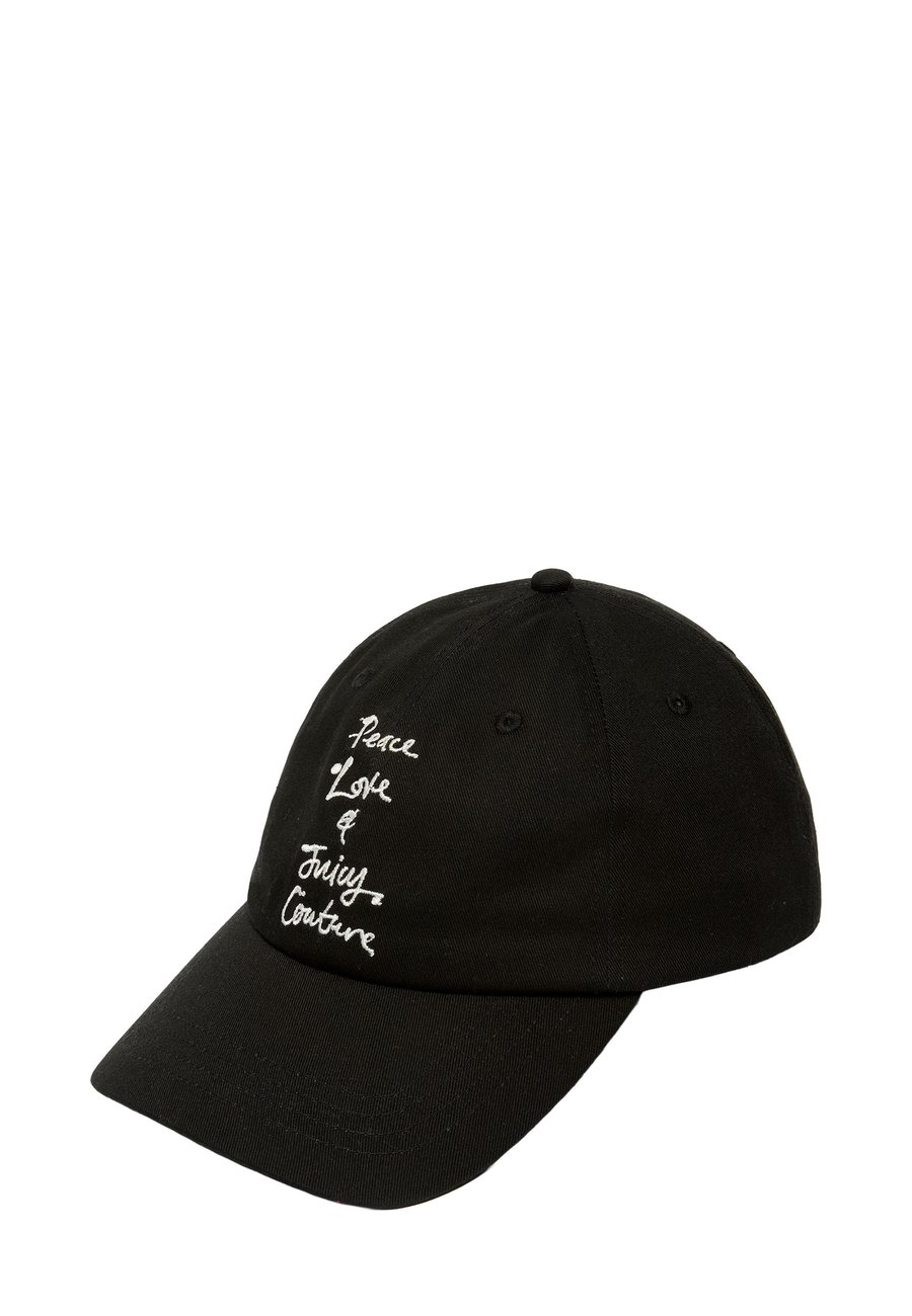 Бейсболка Juicy Couture WITH PEACE LOVE SLOGA, Black
Бейсболка Juicy Couture WITH PEACE LOVE SLOGA, Black