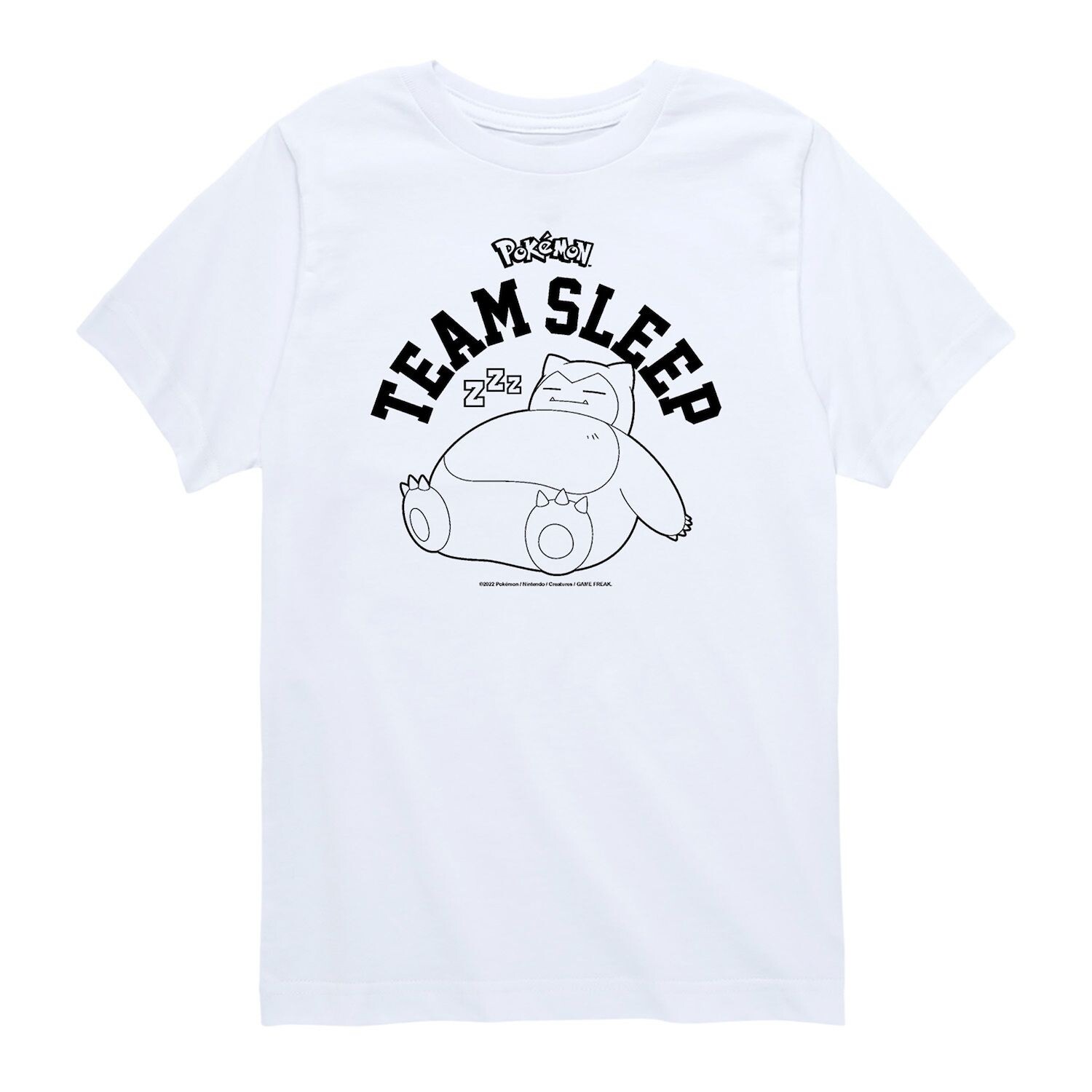 Футболка с рисунком Pokemon Snorlax Team Sleep для мальчиков 8–20 лет Pokemon, белый
Футболка с рисунком Pokemon Snorlax Team Sleep для мальчиков 8–20 лет Pokemon, белый