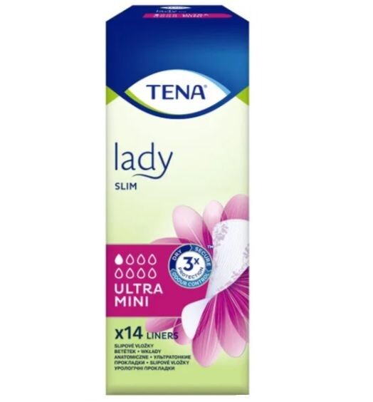 Tena Lady Ultra Mini урологические прокладки, 14 шт.
Tena Lady Ultra Mini урологические прокладки, 14 шт.