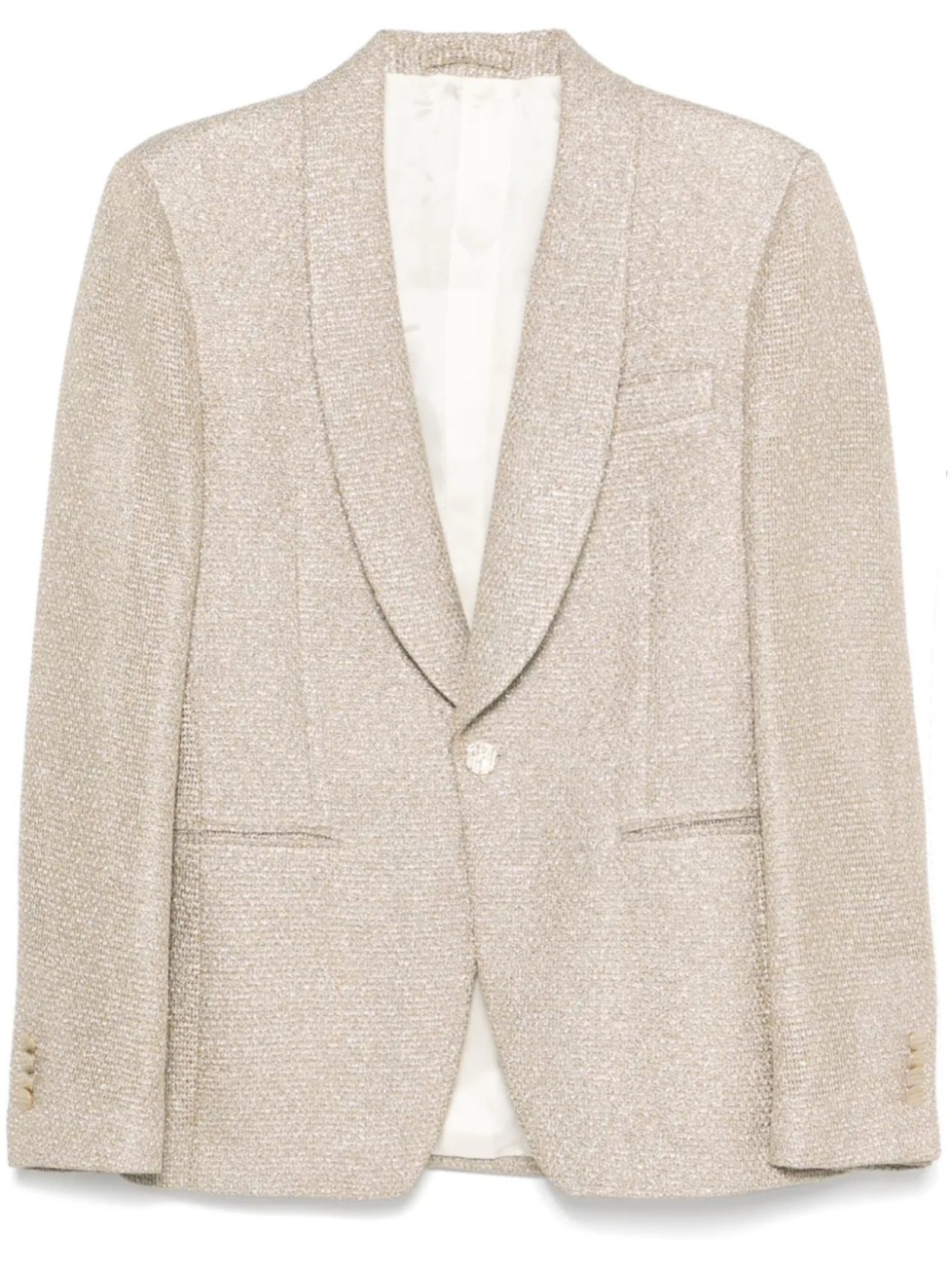 Lardini пиджак с люрексом, золотой
Lardini пиджак с люрексом, золотой