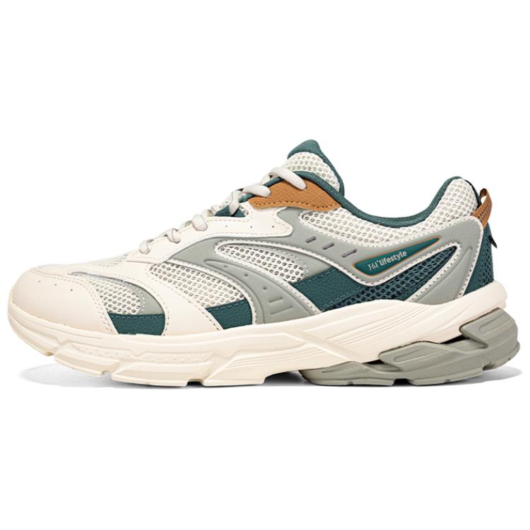 361° Нескользящие износостойкие низкие повседневные туфли мужские бежево-зеленого цвета
361° Нескользящие износостойкие низкие повседневные туфли мужские бежево-зеленого цвета