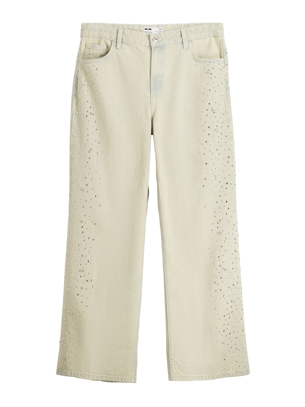Джинсы свободного кроя Bershka, бежевый
Джинсы свободного кроя Bershka, бежевый
