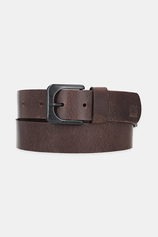 Кожаный ремень G-Star, коричневый
Кожаный ремень G-Star, коричневый