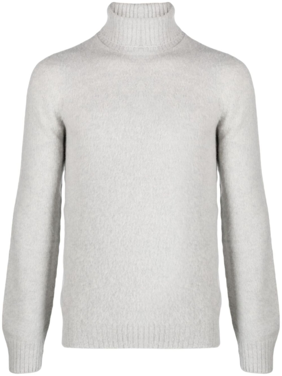 Джемпер из вирджинской шерсти с высоким воротником Fileria, серый 
Джемпер из вирджинской шерсти с высоким воротником Fileria, серый