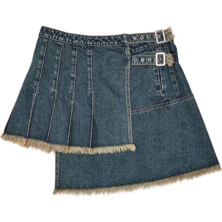 Feng Chen Wang Джинсовая плиссированная юбка 'Blue'
Feng Chen Wang Джинсовая плиссированная юбка 'Blue'