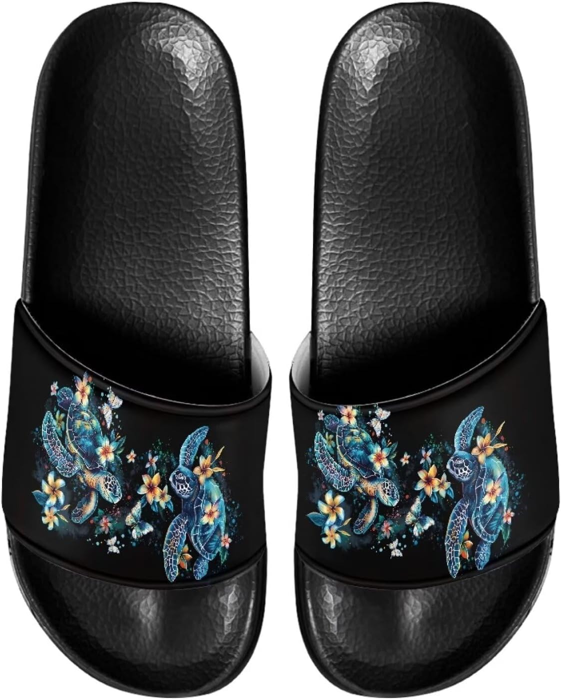 Сланцы для женщин на плоской подошве с открытым носком, удобные пляжные сандалии, тапочки Judentidos, Sea Turtle Floral
Сланцы для женщин на плоской подошве с открытым носком, удобные пляжные сандалии, тапочки Judentidos, Sea Turtle Floral