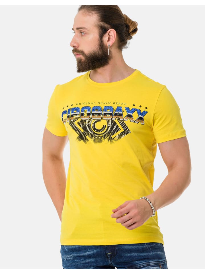 Футболка ЖЕЛТОГО цвета Cipo & Baxx, Желтый, Футболка ЖЕЛТОГО цвета Cipo & Baxx
Футболка ЖЕЛТОГО цвета Cipo & Baxx, Желтый, Футболка ЖЕЛТОГО цвета Cipo & Baxx