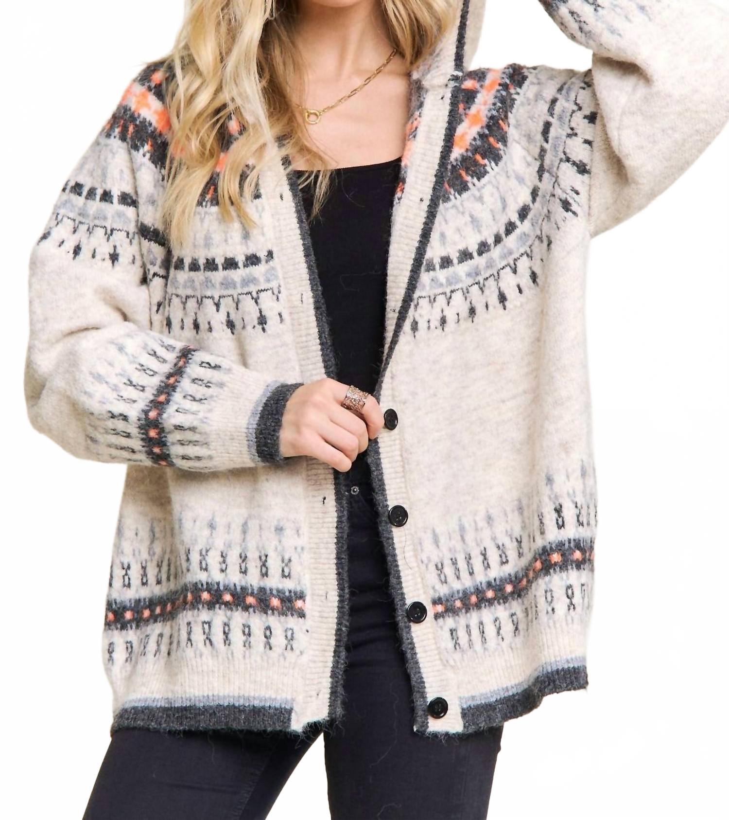 Adora Свитер Trial Echo цвета овсянки
Adora Свитер Trial Echo цвета овсянки