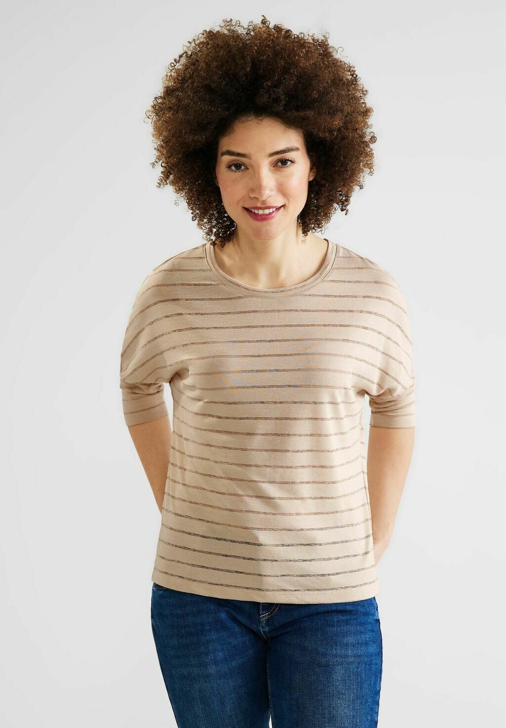 Топ с длинными рукавами MIT 3/4 ÄRMEL Street One, серый
Топ с длинными рукавами MIT 3/4 ÄRMEL Street One, серый