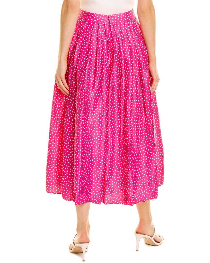 Белоснежные брюки оверсайз со складками Off-White, розовый
Белоснежные брюки оверсайз со складками Off-White, розовый