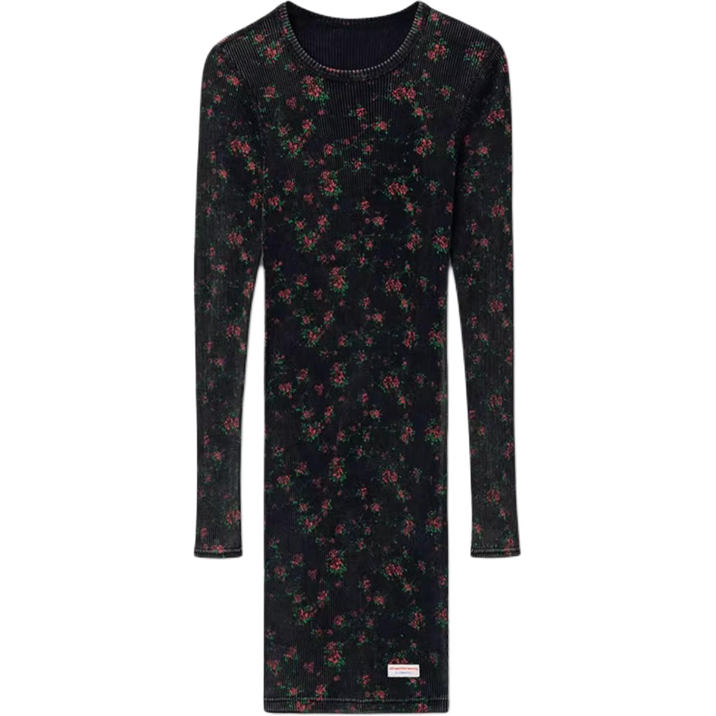 Платье с цветочным принтом Alexander Wang, черный
Платье с цветочным принтом Alexander Wang, черный