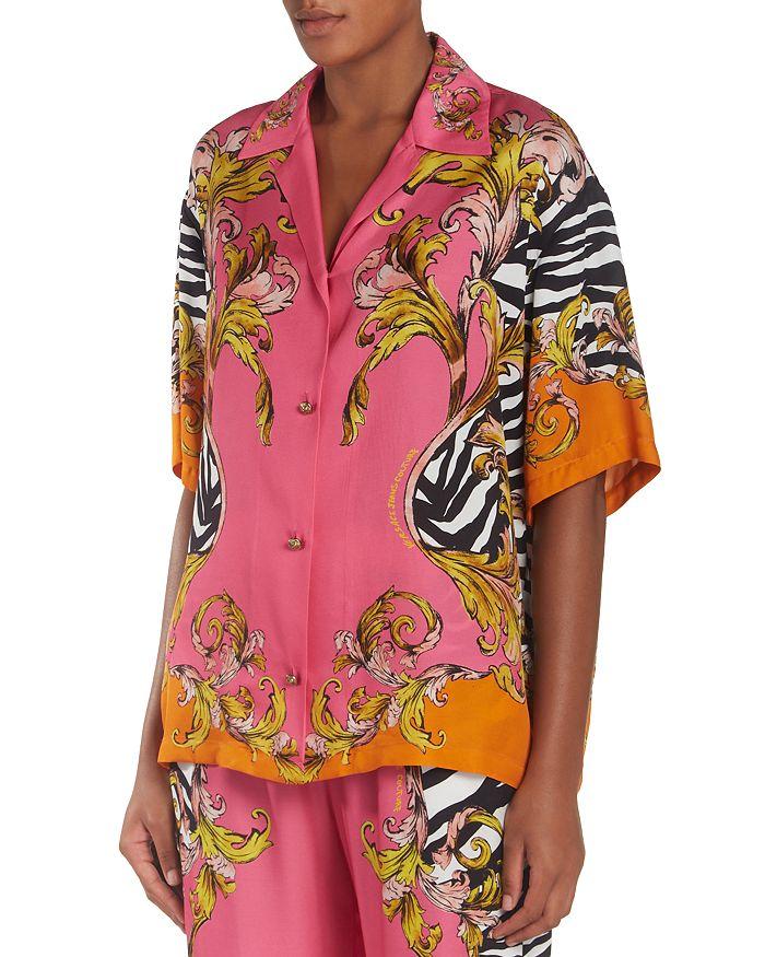 Рубашка с принтом Camicia Versace Jeans Couture, розовый
Рубашка с принтом Camicia Versace Jeans Couture, розовый