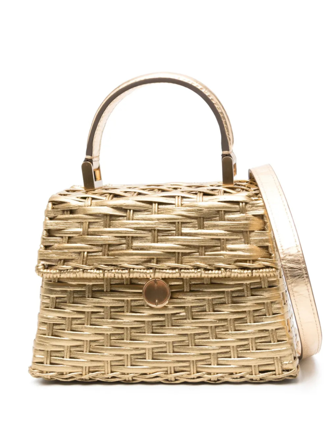 Сумка через плечо Cult Gaia Sybil, золотой
Сумка через плечо Cult Gaia Sybil, золотой