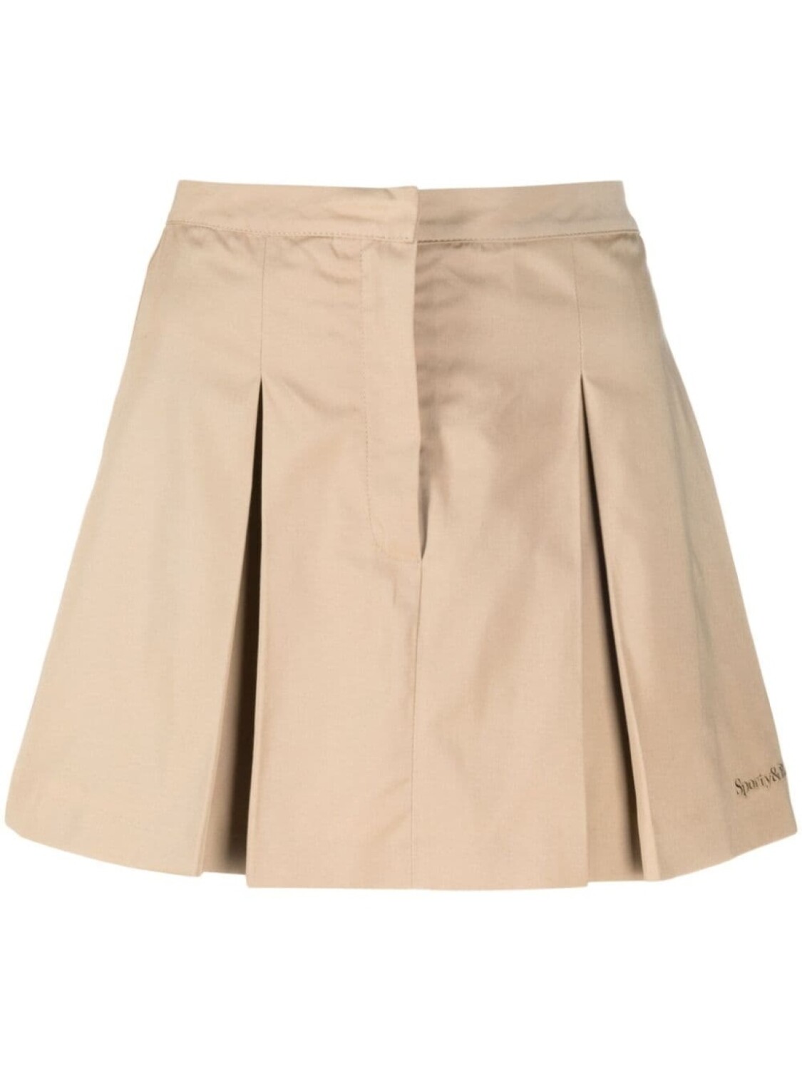 Sporty & Rich юбка мини с вышитым логотипом, нейтральный цвет
Sporty & Rich юбка мини с вышитым логотипом, нейтральный цвет