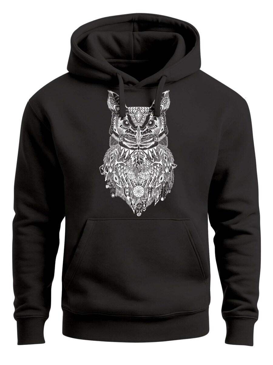 Толстовка Neverless Free Mind Owl, черный
Толстовка Neverless Free Mind Owl, черный