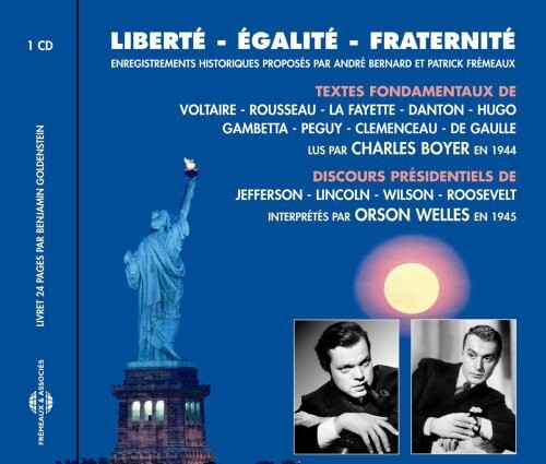 CD диск Boyer & Welles: Liberte-Egalite-Fraternite
CD диск Boyer & Welles: Liberte-Egalite-Fraternite