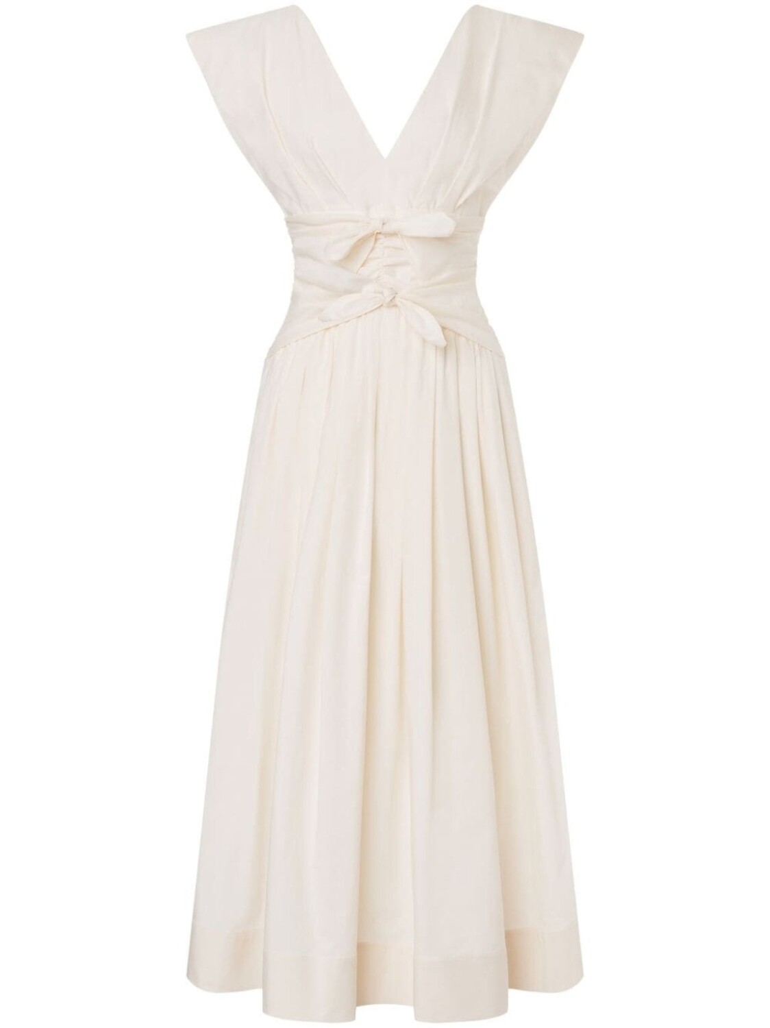 Платье миди с V-образным вырезом Philosophy Di Lorenzo Serafini, белый
Платье миди с V-образным вырезом Philosophy Di Lorenzo Serafini, белый