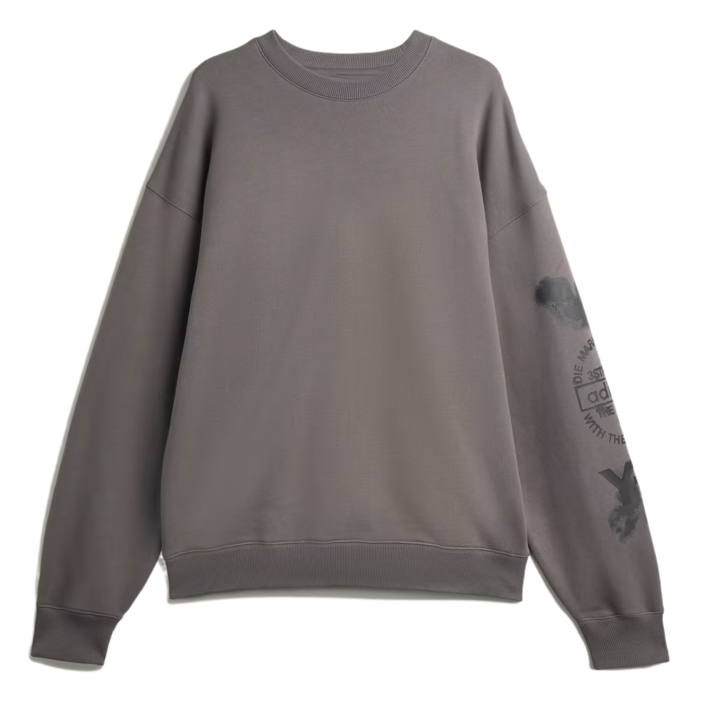 Хлопковый свитшот y 3 Adidas, серый
Хлопковый свитшот y 3 Adidas, серый