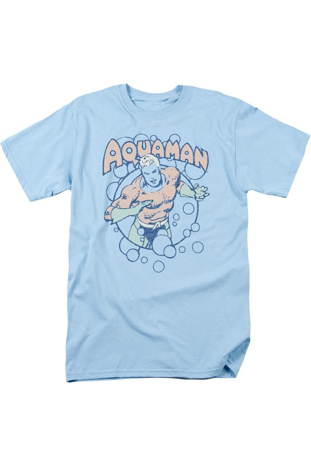 Футболка с коротким рукавом DC Comics Bubbles для взрослых Gildan, светло-голубой
Футболка с коротким рукавом DC Comics Bubbles для взрослых Gildan, светло-голубой