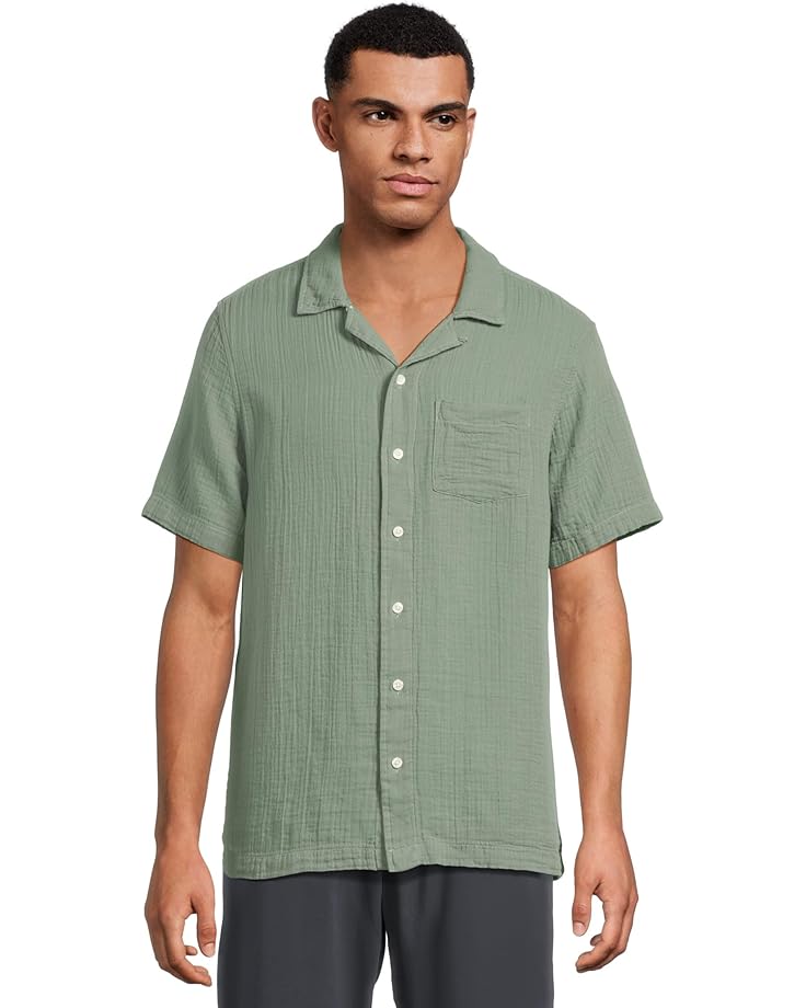 Рубашка L.L.Bean Vacationland Gauze Shirt Short Sleeve, Slightly Fitted, цвет Sea Green 
Рубашка L.L.Bean Vacationland Gauze Shirt Short Sleeve, Slightly Fitted, цвет Sea Green
