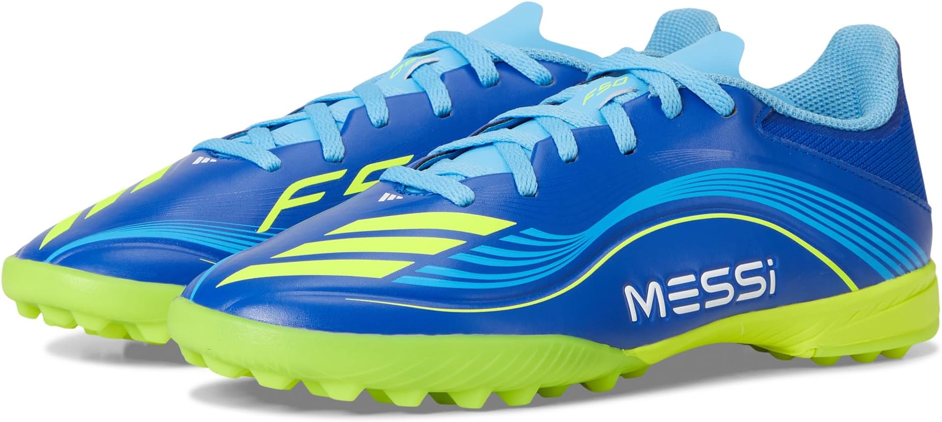 Кроссовки adidas Kids F50 Messi League Turf Cleats, Team Royal Blue/Solar Yellow/Semi Blue Burst
Кроссовки adidas Kids F50 Messi League Turf Cleats, Team Royal Blue/Solar Yellow/Semi Blue Burst