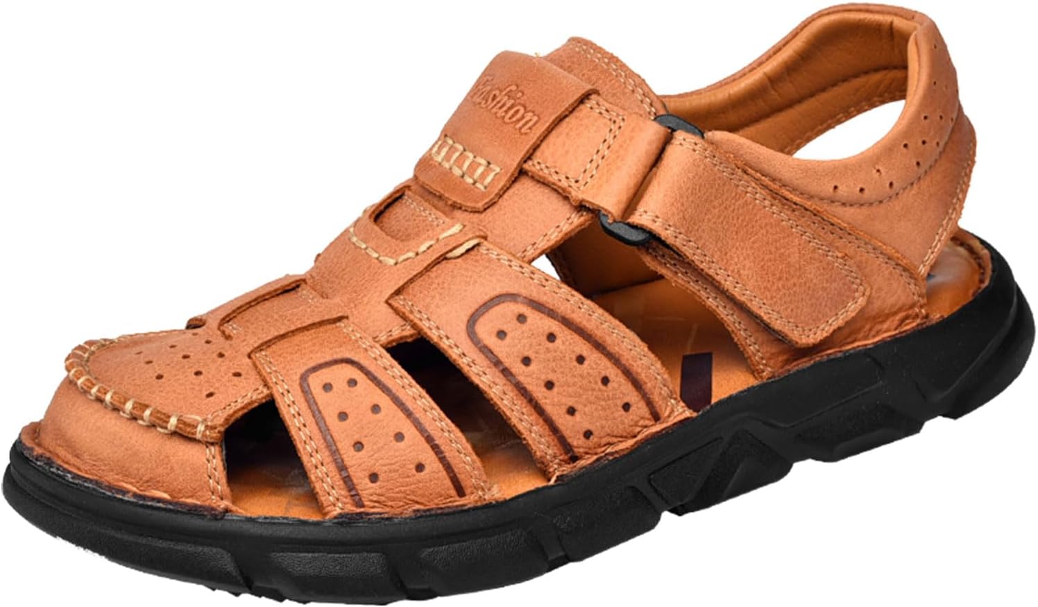 Мужские закрытые сандалии VOCECO на лето, для улицы, из кожи, легкие пляжные туфли-рыбацкие, коричневый
Мужские закрытые сандалии VOCECO на лето, для улицы, из кожи, легкие пляжные туфли-рыбацкие, коричневый