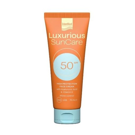 Солнцезащитный крем для лица Intermed Suncare Spf50, 75 мл Luxurious
Солнцезащитный крем для лица Intermed Suncare Spf50, 75 мл Luxurious