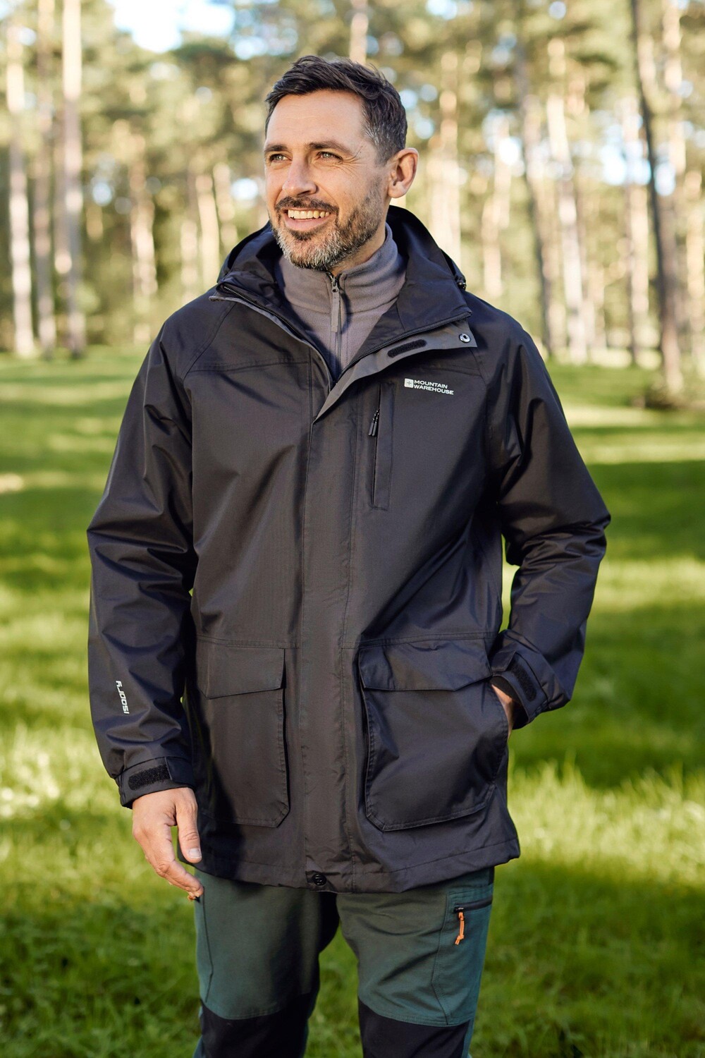 Длинная водонепроницаемая куртка-дождевик Cagoule с проклеенными швами Mountain Warehouse, черный
Длинная водонепроницаемая куртка-дождевик Cagoule с проклеенными швами Mountain Warehouse, черный