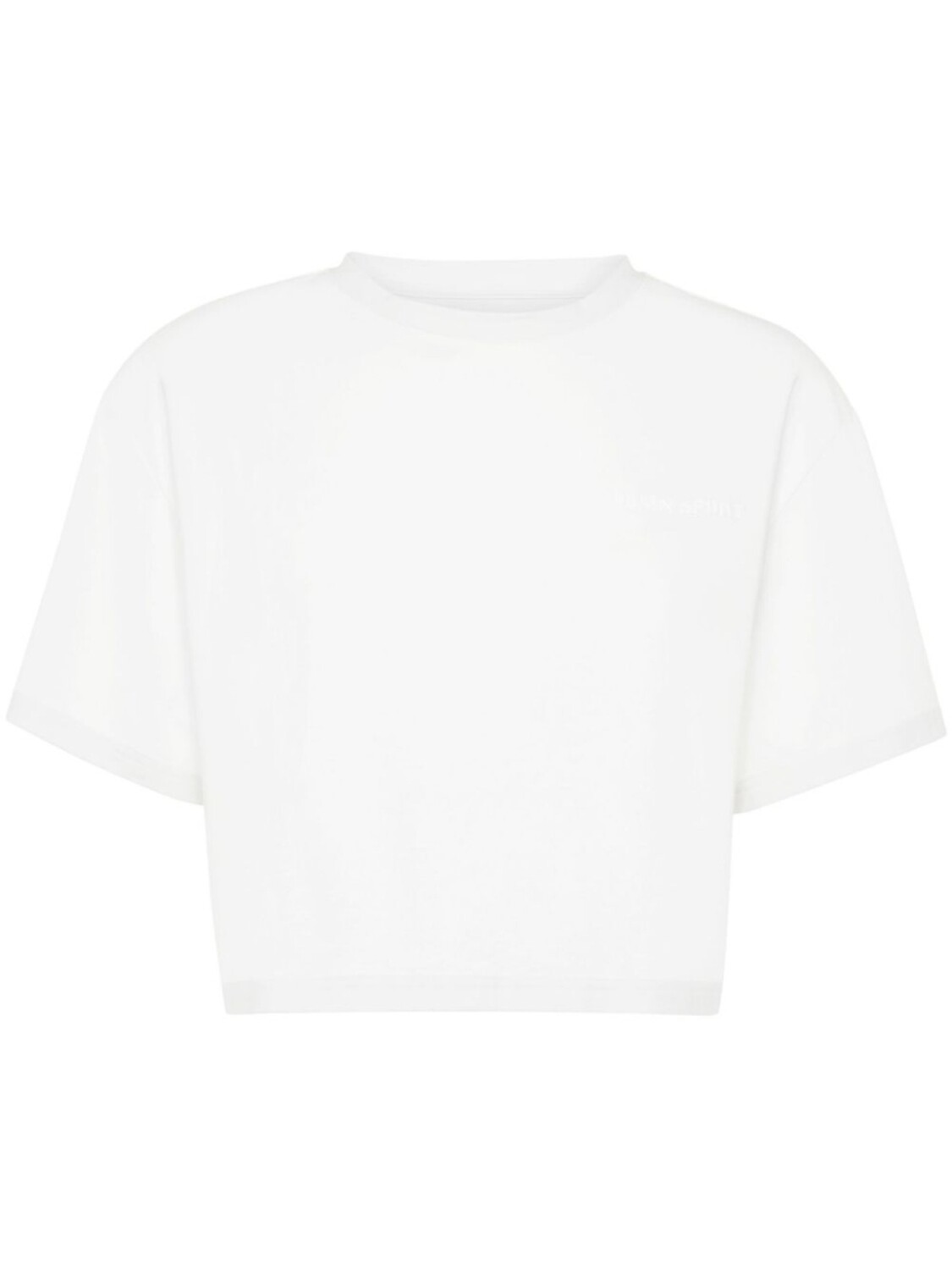 Укороченная футболка с круглым вырезом Plein Sport, белый
Укороченная футболка с круглым вырезом Plein Sport, белый